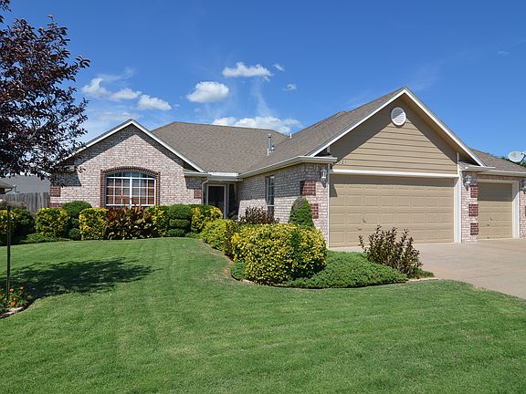 Manicured front lawn