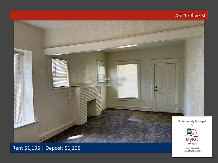 3 bed, 1.0 bath, 1072 sqft, $1,195 — Photo 4
