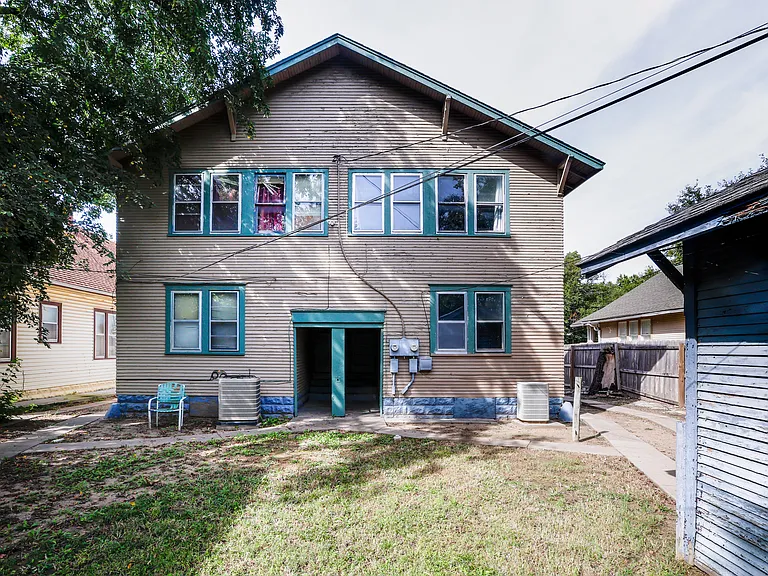 Back of the Duplex