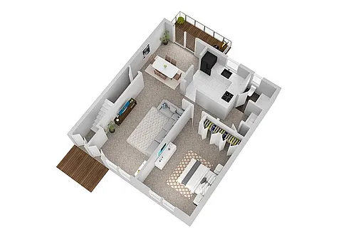 Floor plan A1RP