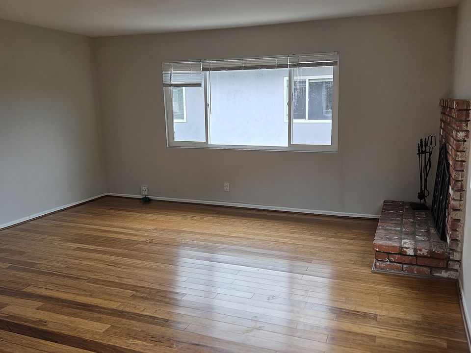 Living area and decorative fireplace