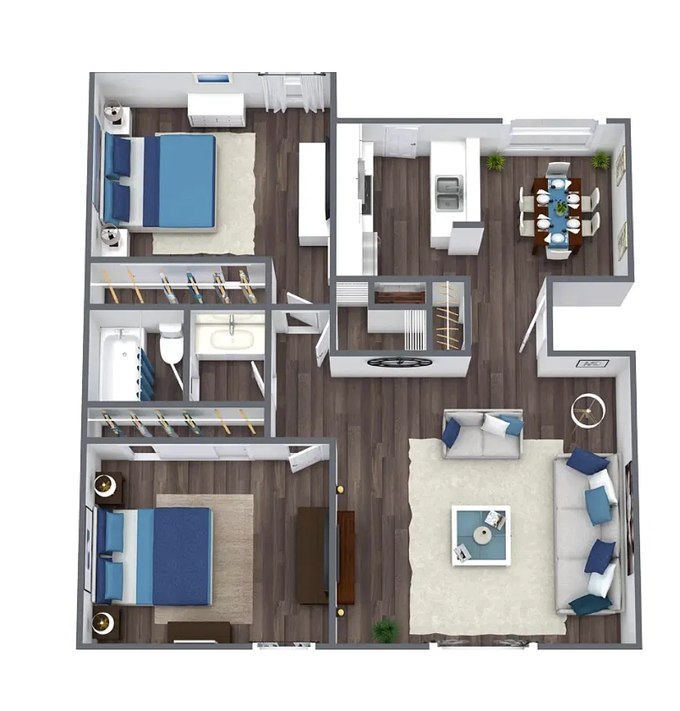 Floor plan B3