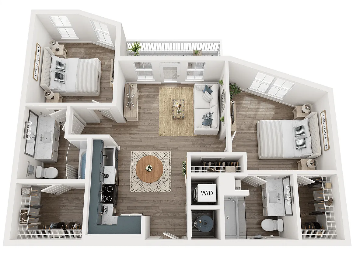 Floor plan B2A