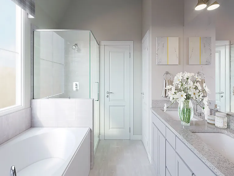 The Bluebonnet Bathroom
