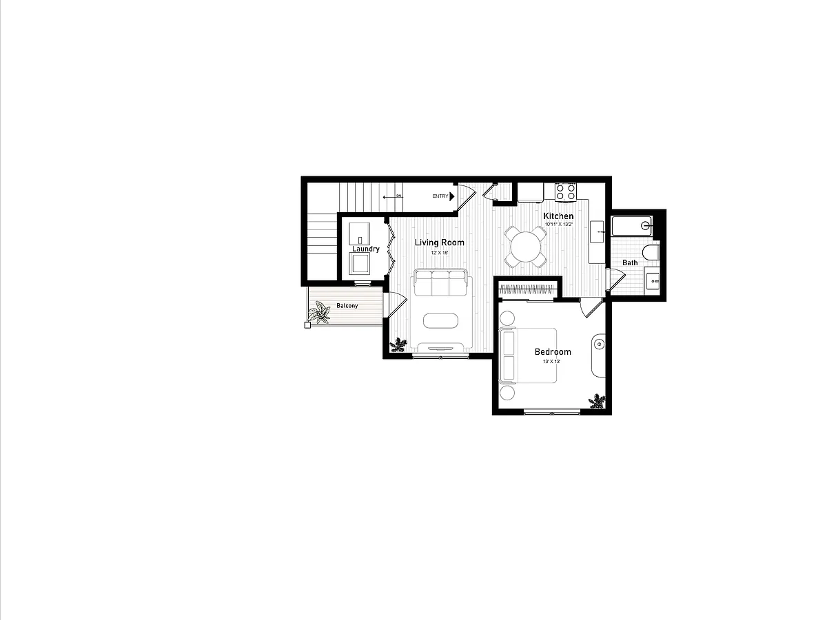 Floor plan Alydar (A01)