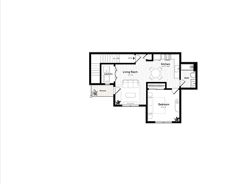 Floor plan Alydar (A01)