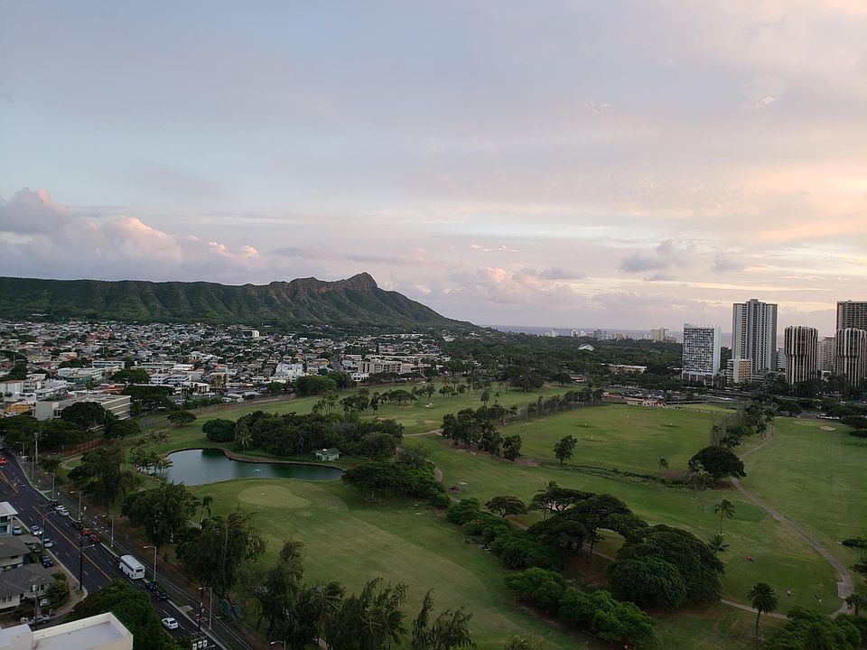 This is the view from the Lanai.