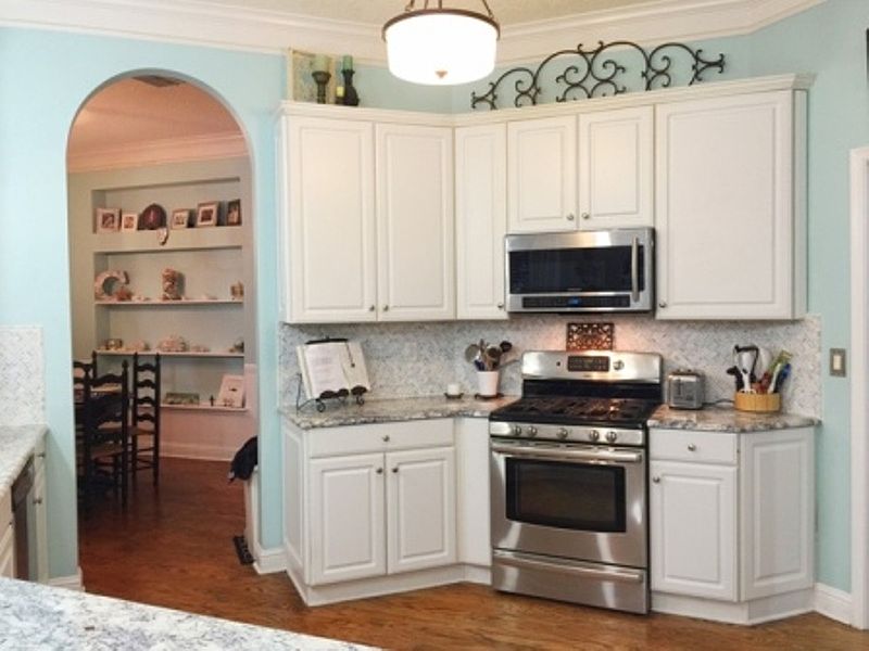 kitchen view 1