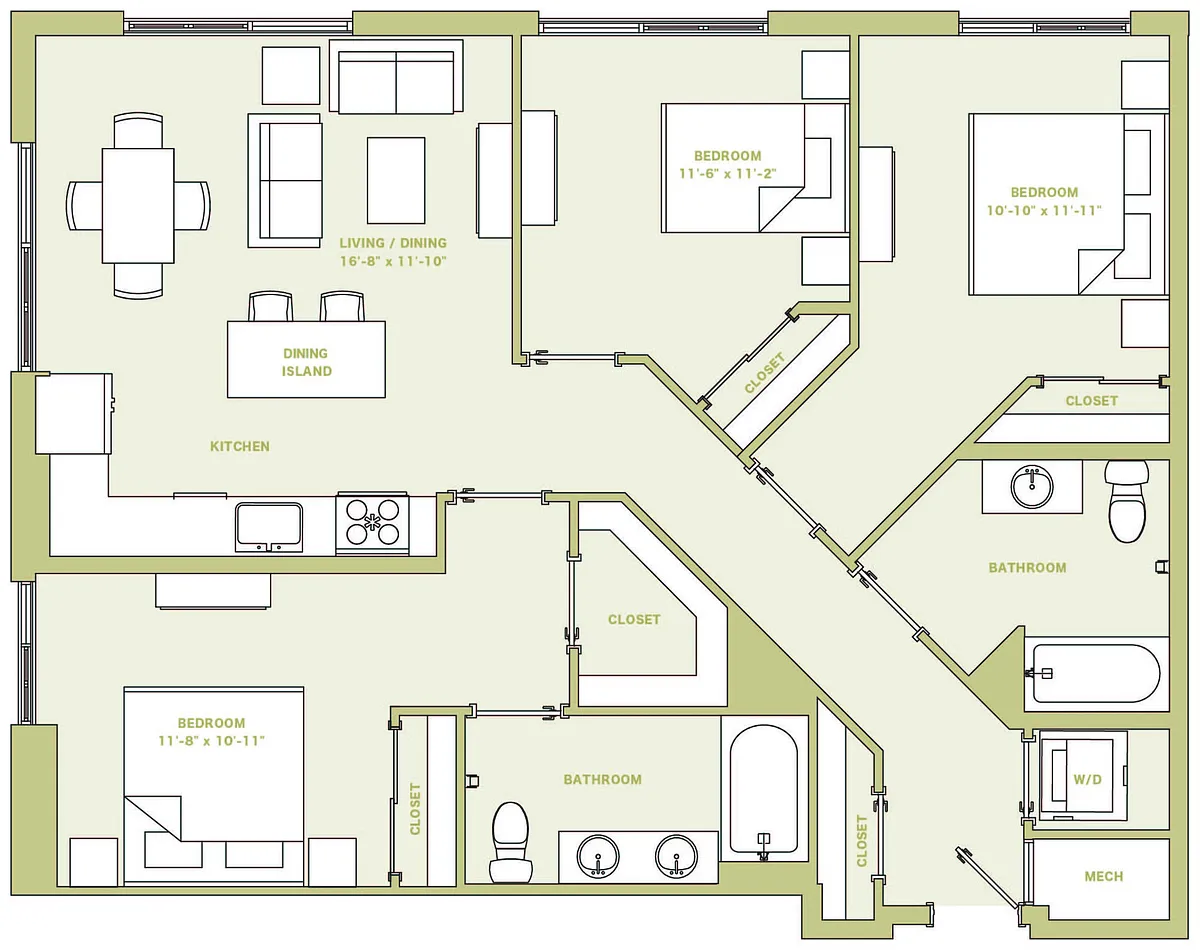Floor plan C1