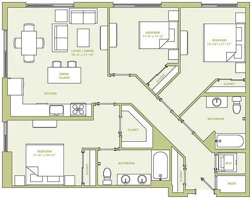 Floor plan C1