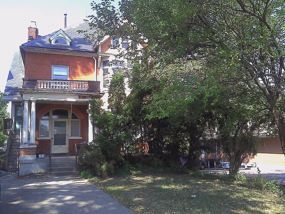 Front with parking