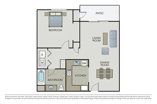 Floor plan Bella Fiore