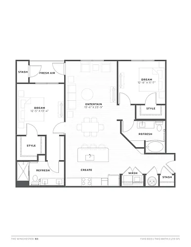 Floor plan B3