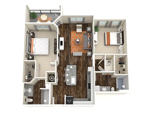 Floor plan B1