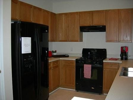 Kitchen includes Gas stove, lots of cabinets 
