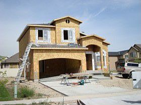 Exterior front - under construction