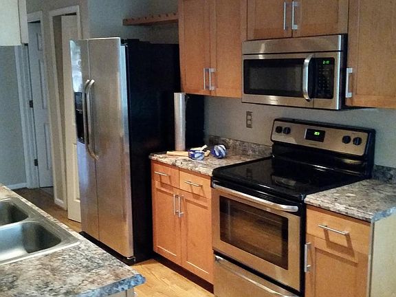 New counter tops and recent appliances