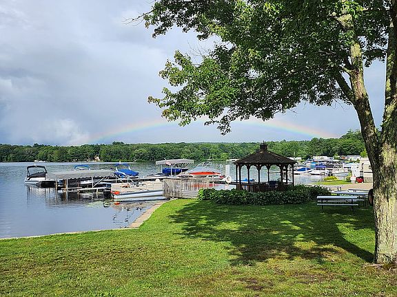 The view from living room