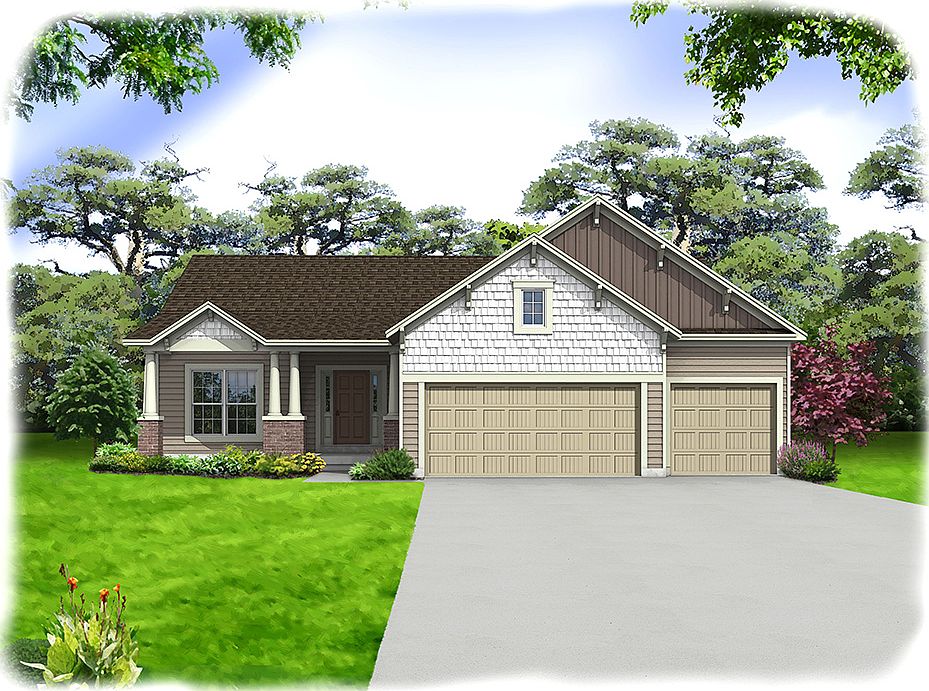 Davenport Plan, The Reserve at Lakeview Farms, Saint Charles, MO 63304