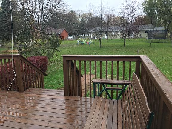 Deck, has retractable awning