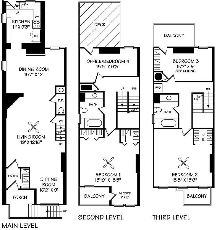 Photo 2 of 31 - 2523 University Pl NW #2 - Washington, DC Floor Plan - 2523 University Pl NW #2