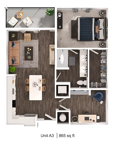 Floor plan A3
