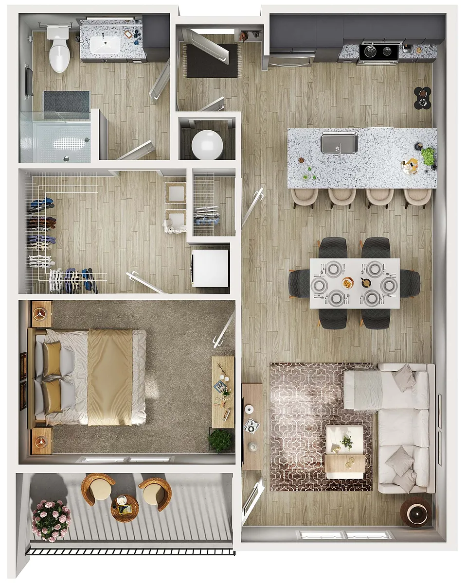 Floor plan Hillside