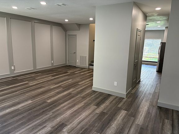 Large combined living room and dining room.