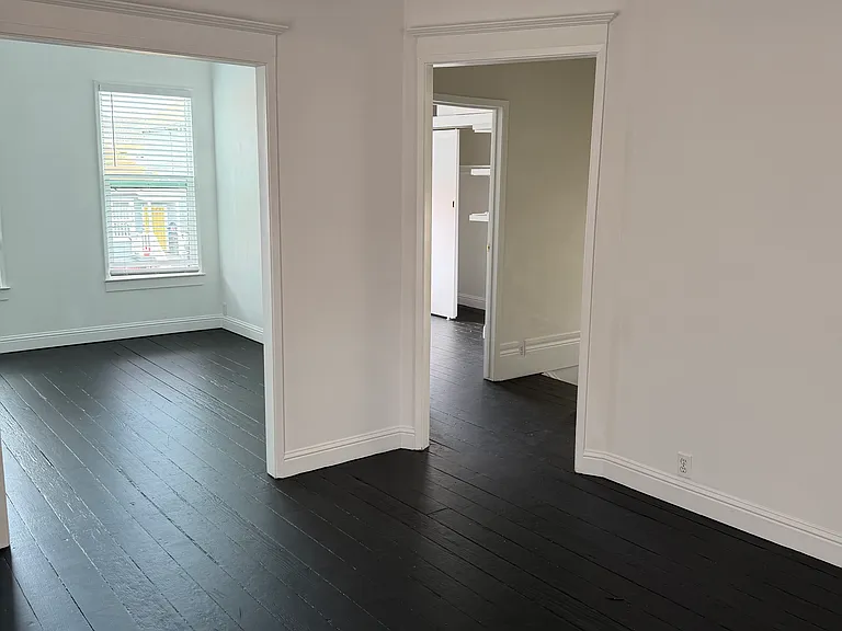 dinning room and hallway to two bedrooms