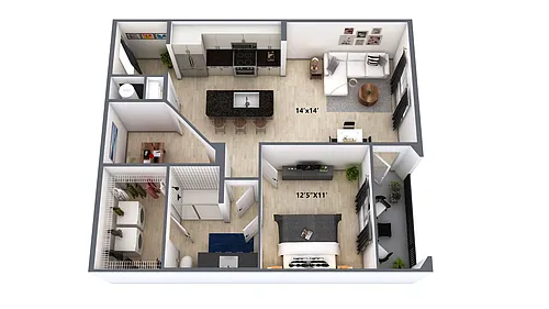 Floor plan A4