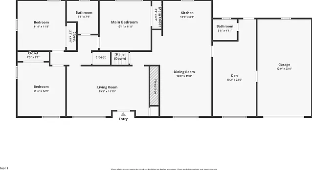3 bed, 1.5 bath, 1800 sqft, $1,795 — Photo 2