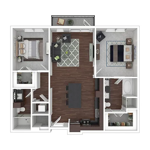 Floor plan B1
