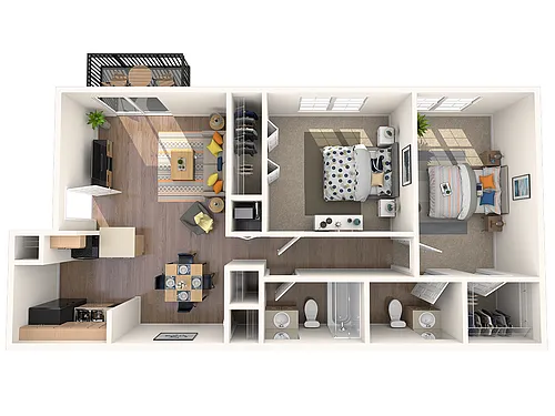 Floor plan Larkspur