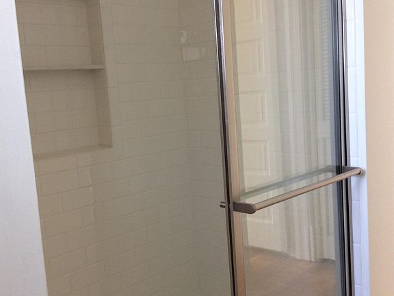 Tiled shower