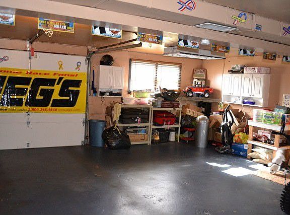 double garage tons of storage
