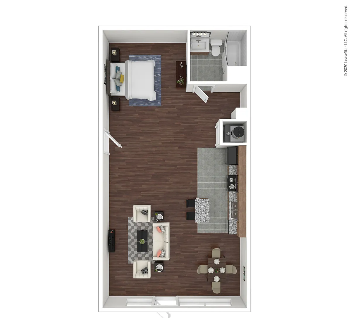 Floor plan Studio6