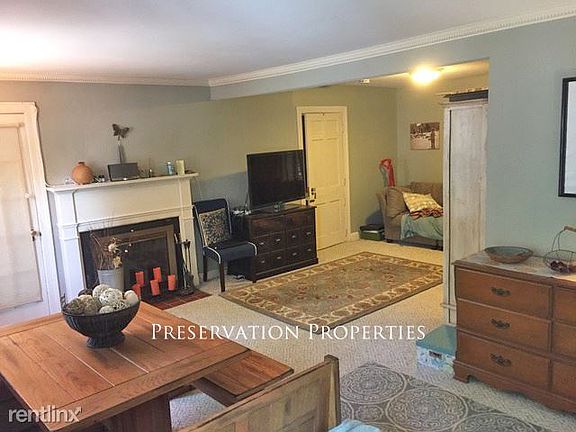 living room from dining area
