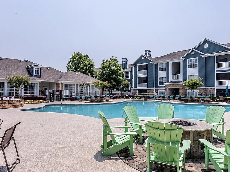 Resort Style Pool and Sundeck with Fire Pit - Main