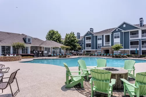 Resort Style Pool and Sundeck with Fire Pit - Main - Bexley at Triangle Park