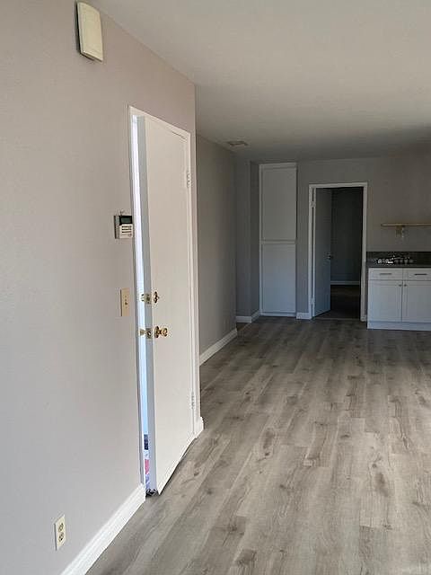 Door leading to garage.