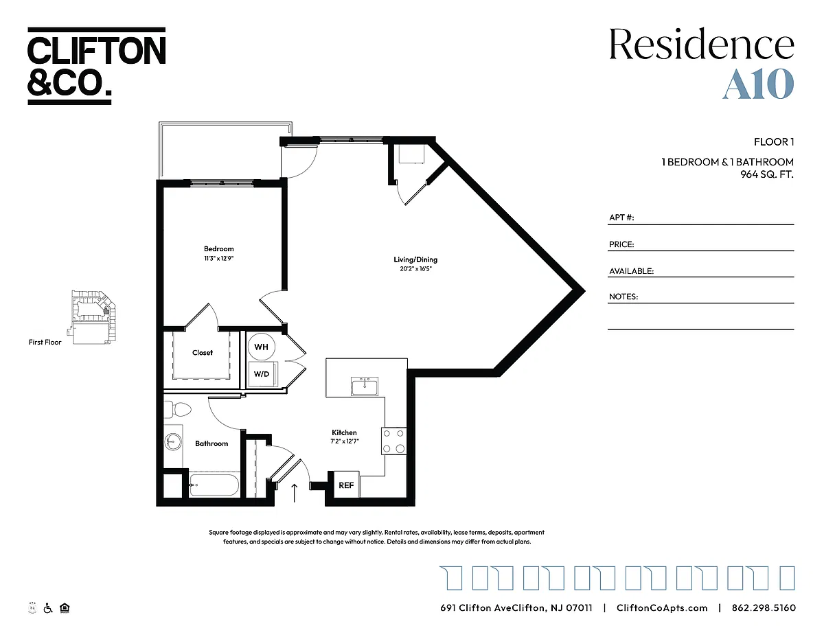 Floor plan A10