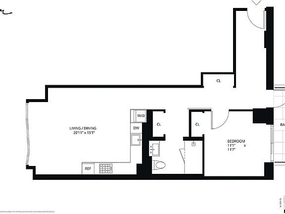 2nd image of 555 W 43rd St APT 10A