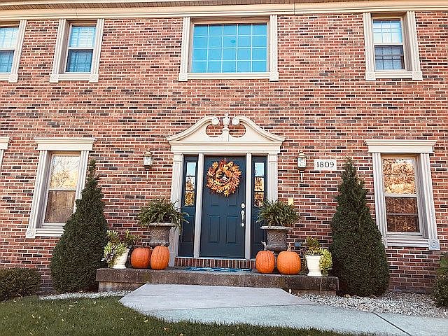 Updated Door and Landscape