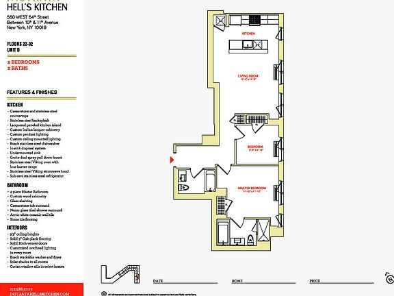 2nd image of 554 W 54th St #22D