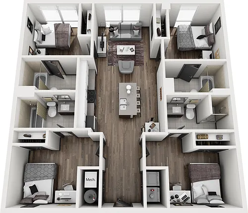 Floor plan Boulder G SMART