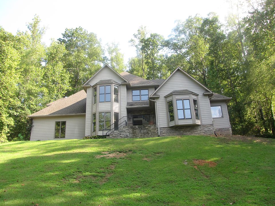 Majestic house on hill