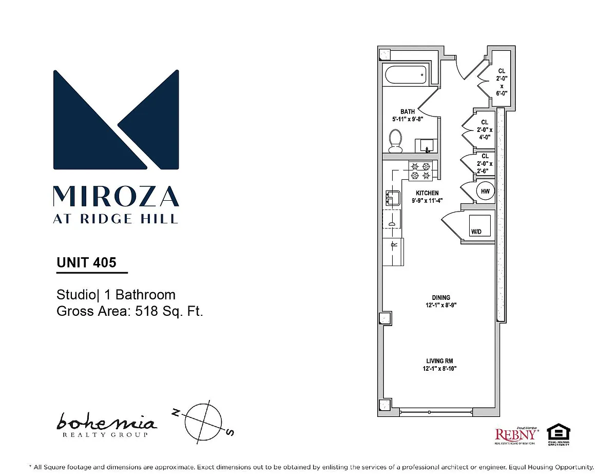 Floor plan Studio 05 Line