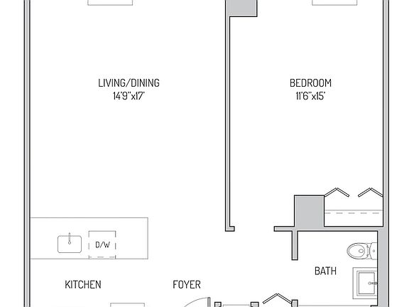 2nd image of 81 Fleet Pl APT 9C