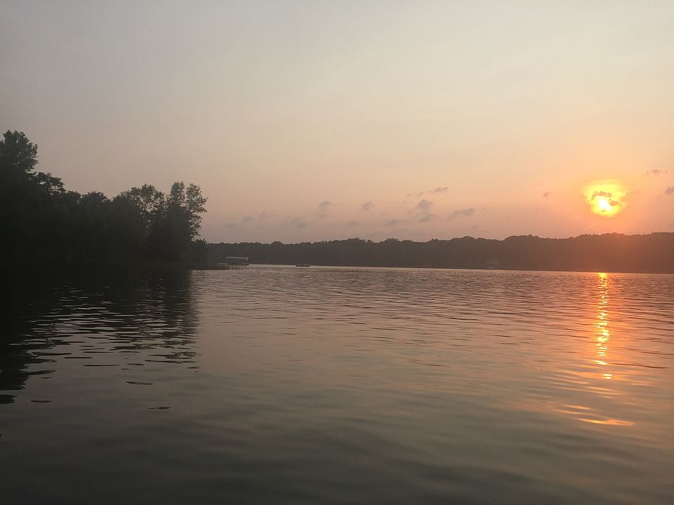Sunset view from the beach