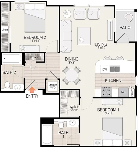 Floor plan Plan 21